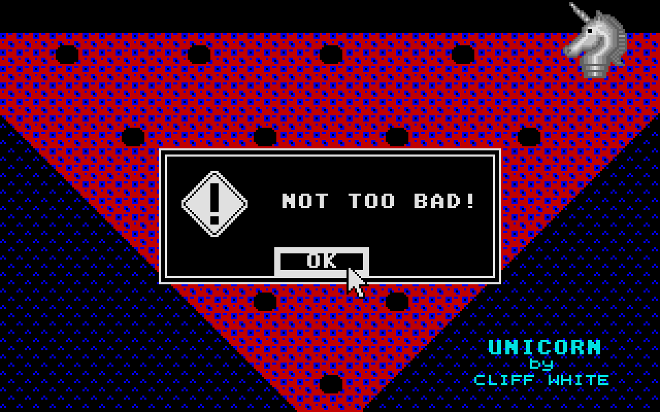 Unicorn atari screenshot